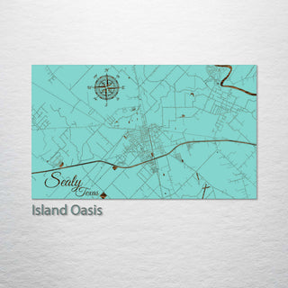 Sealy, Texas Street Map