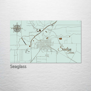 Sinton, Texas Street Map