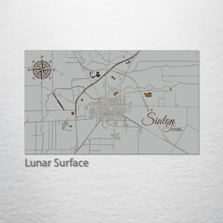 Sinton, Texas Street Map