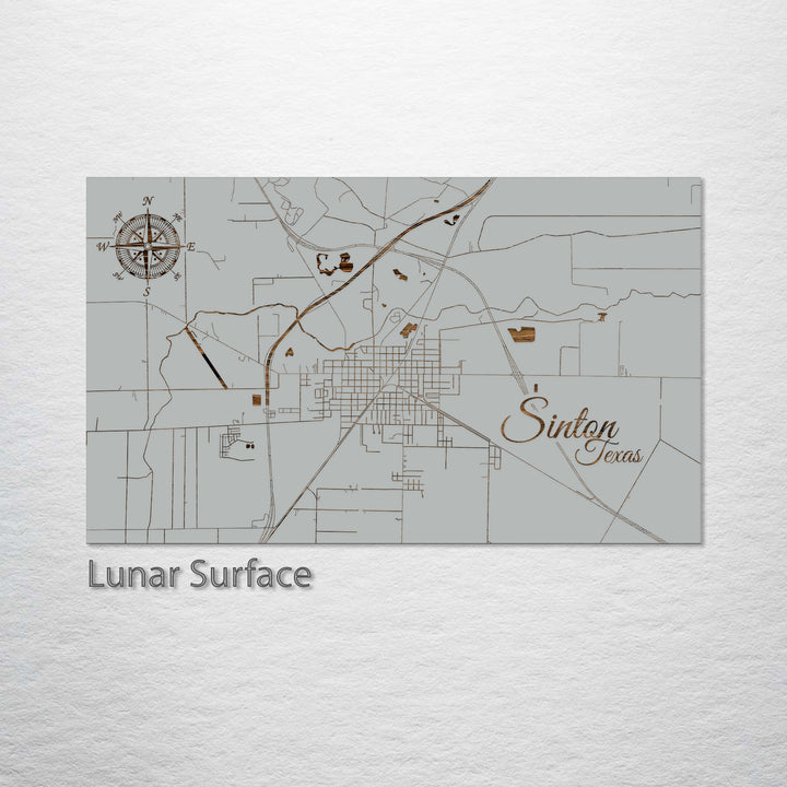 Sinton, Texas Street Map