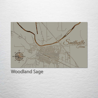 Smithville, Texas Street Map