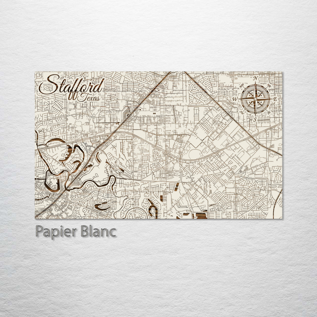 Stafford, Texas Street Map