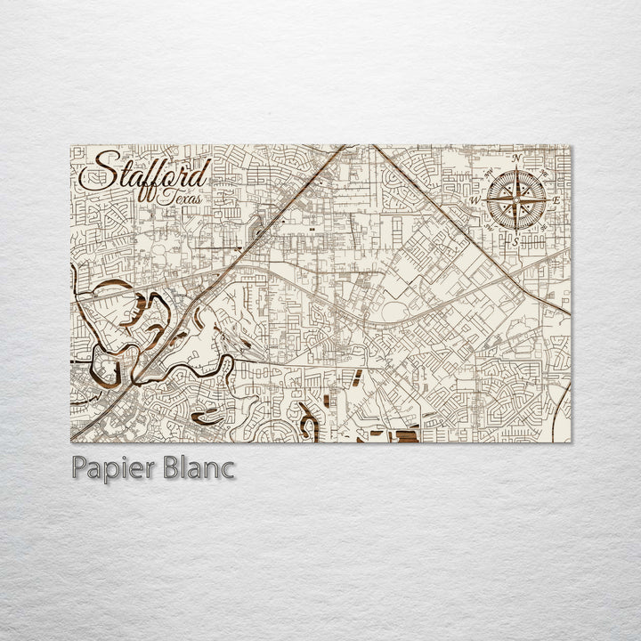 Stafford, Texas Street Map