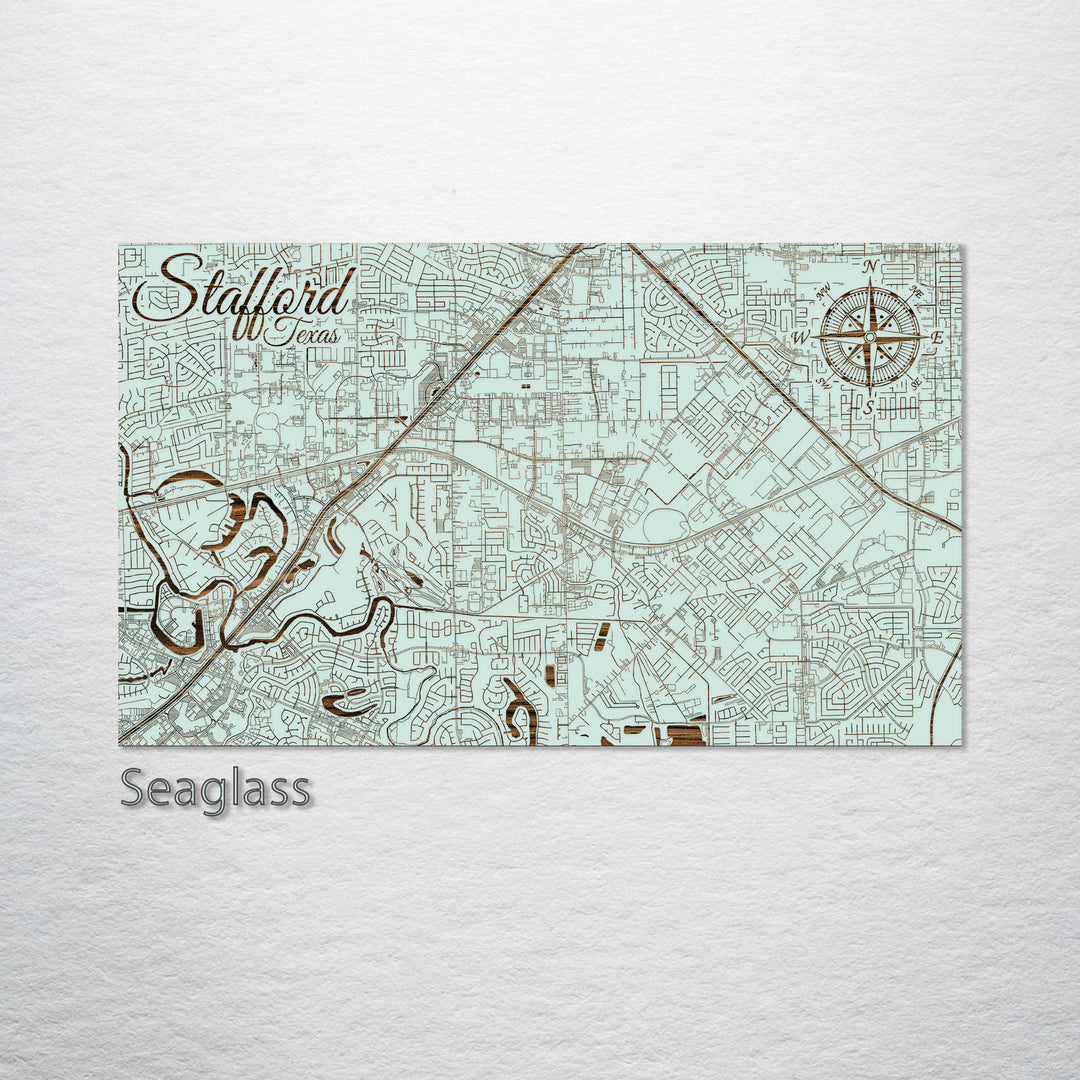 Stafford, Texas Street Map