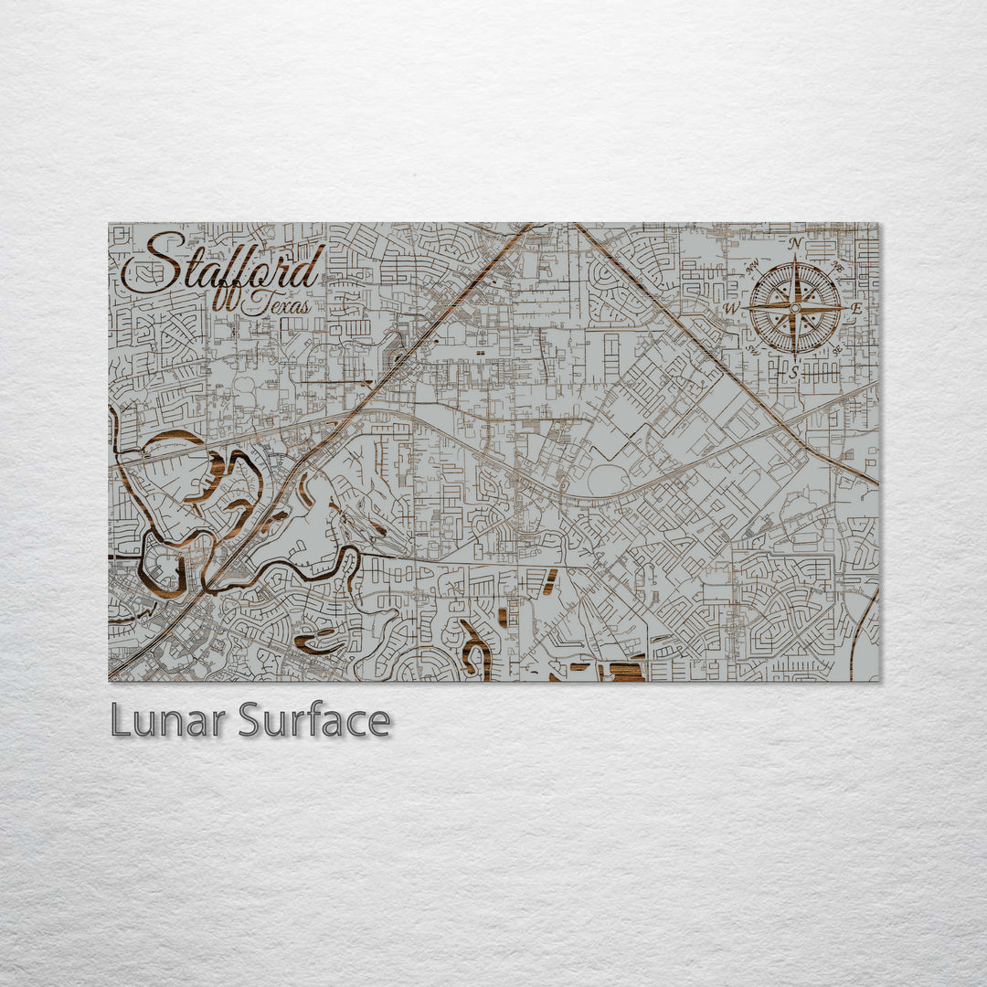 Stafford, Texas Street Map