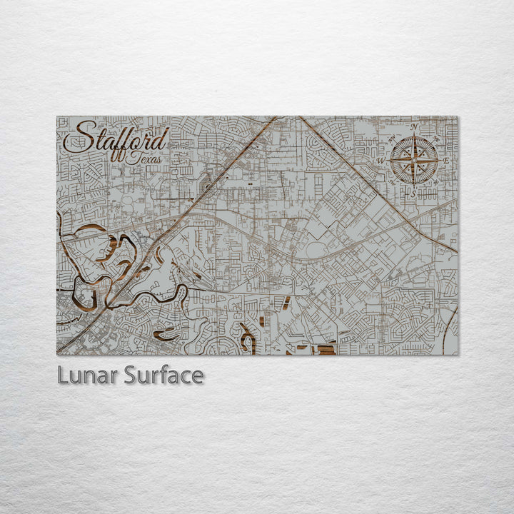 Stafford, Texas Street Map