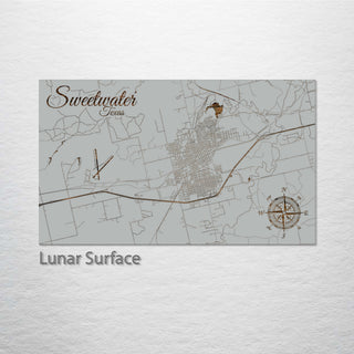 Sweetwater, Texas Street Map