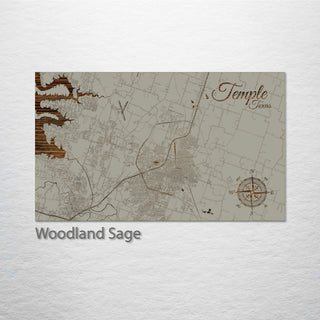 Temple, Texas Street Map