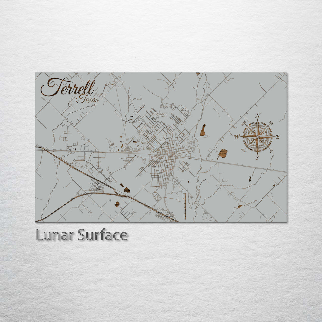 Terrell, Texas Street Map