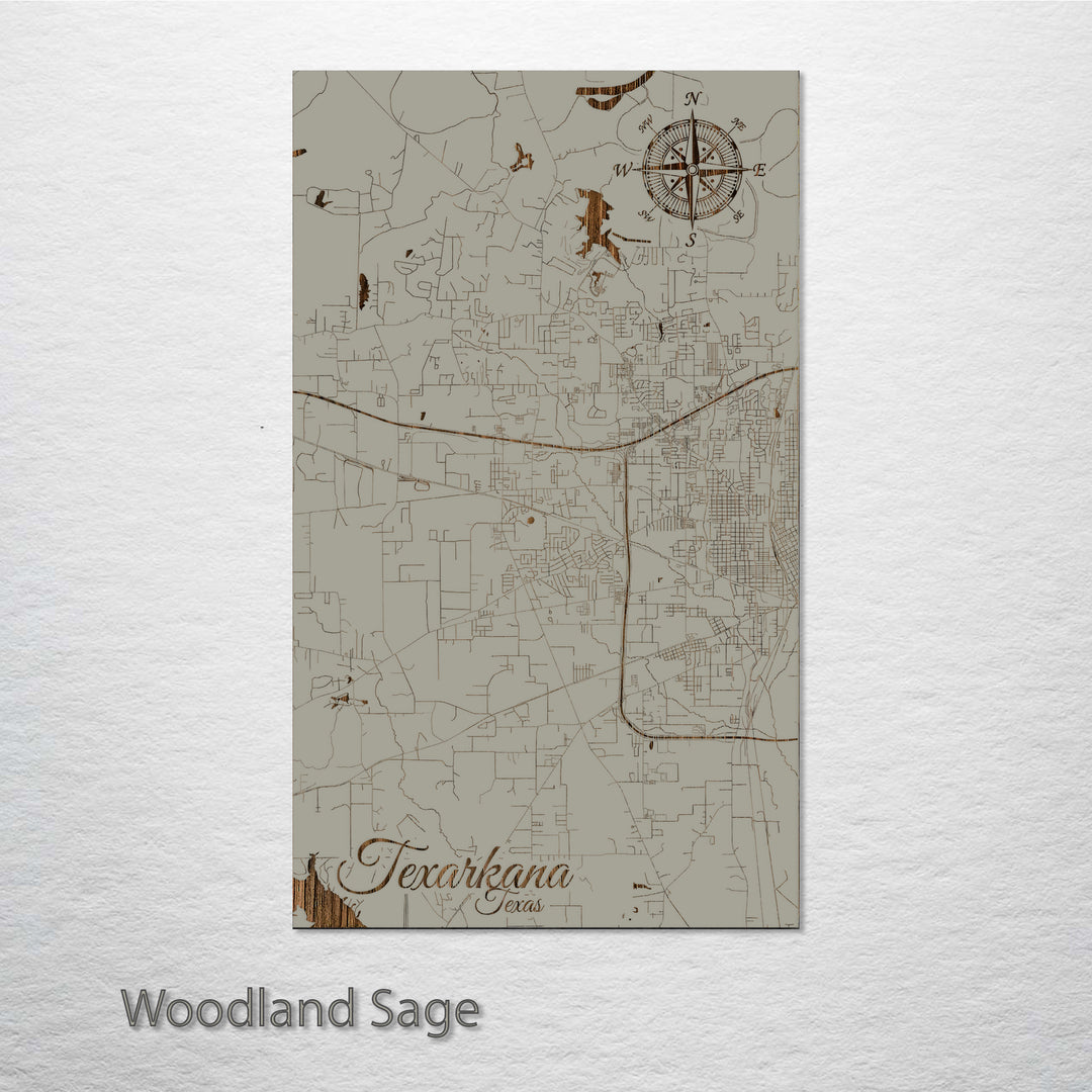 Texarkana, Texas Street Map