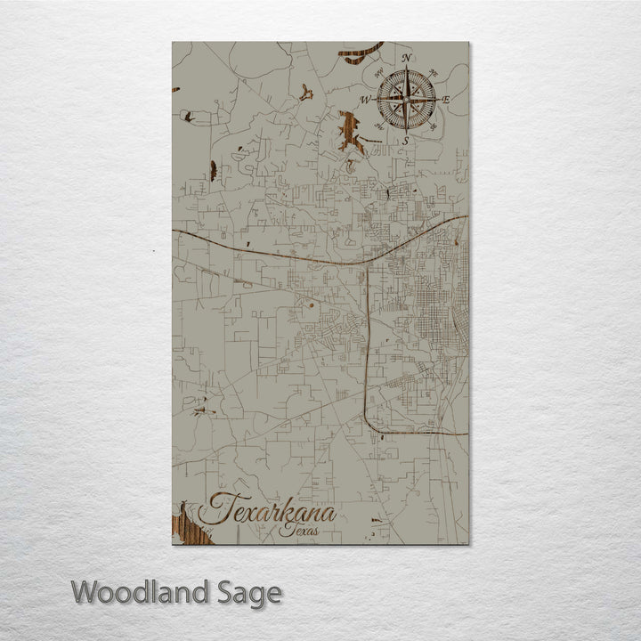 Texarkana, Texas Street Map