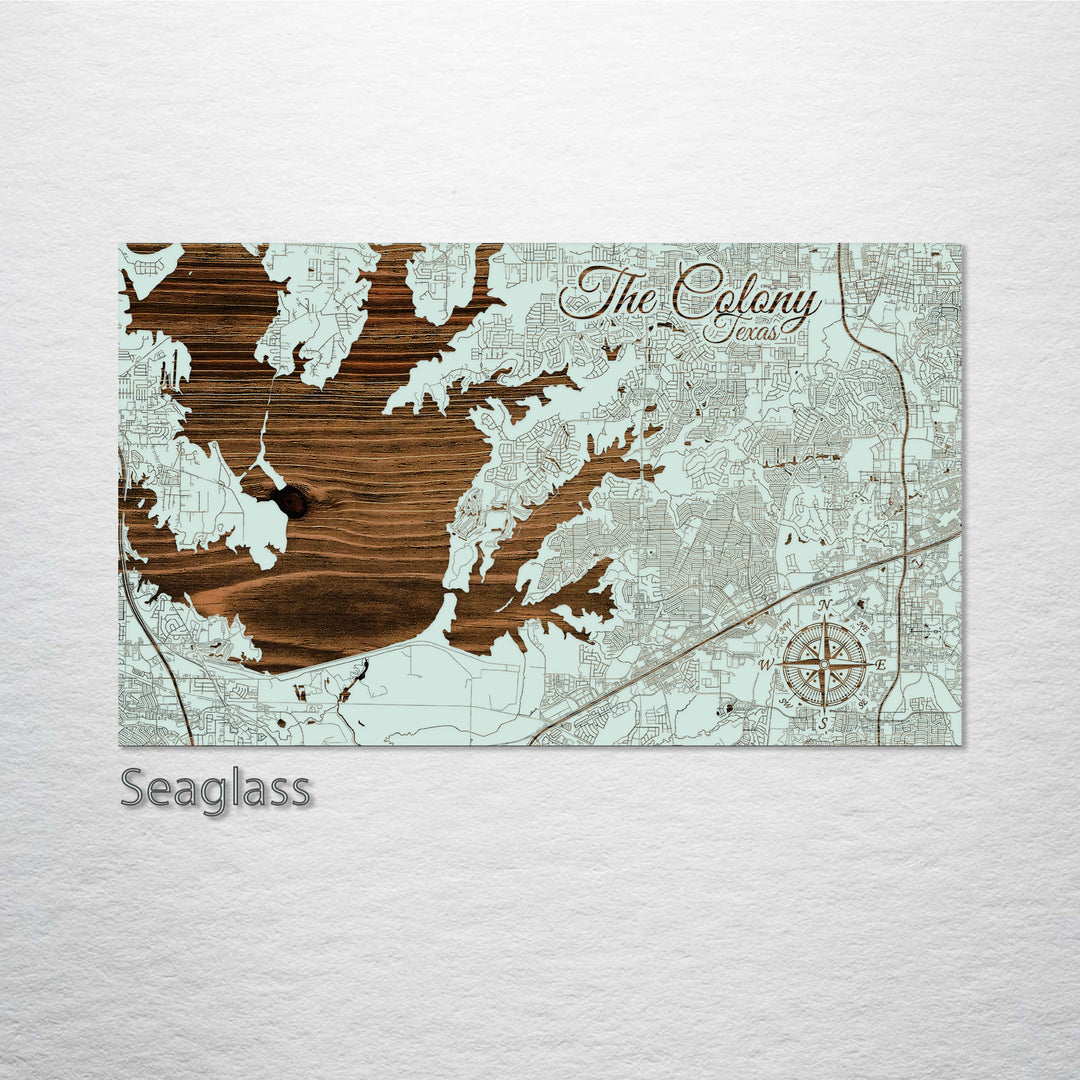 The Colony, Texas Street Map