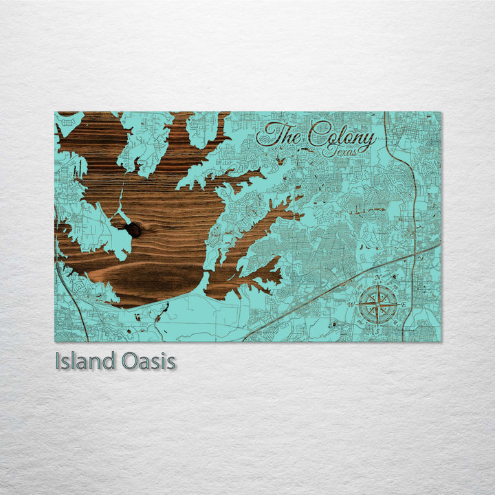 The Colony, Texas Street Map