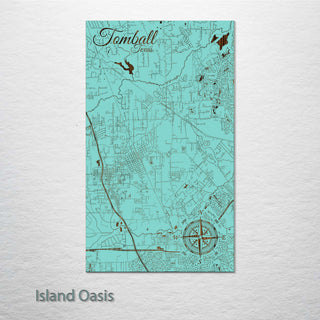 Tomball, Texas Street Map