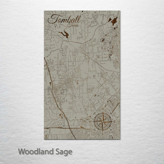 Tomball, Texas Street Map