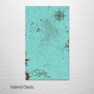 Tyler, Texas Street Map