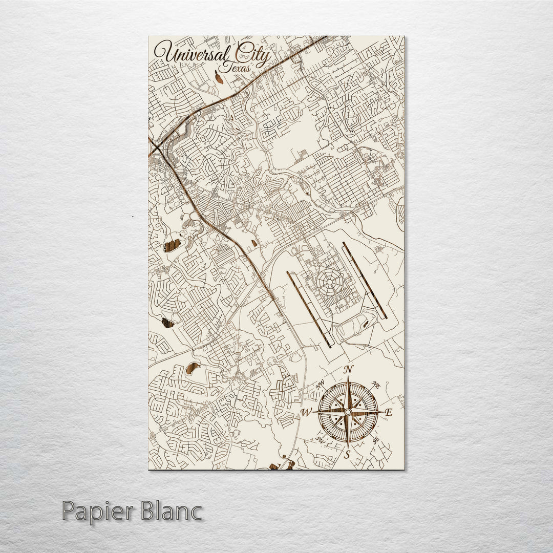 Universal City, Texas Street Map