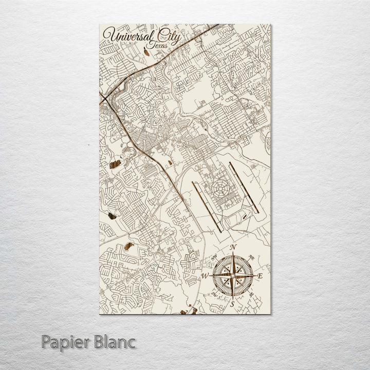 Universal City, Texas Street Map