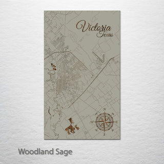 Victoria, Texas Street Map