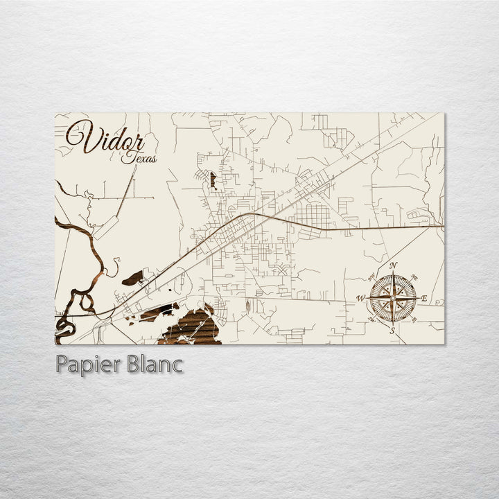 Vidor, Texas Street Map