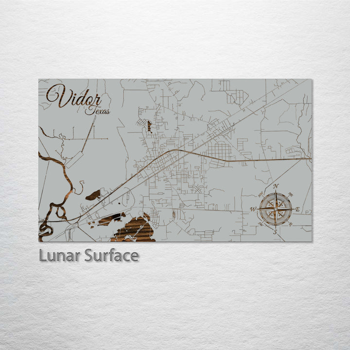 Vidor, Texas Street Map