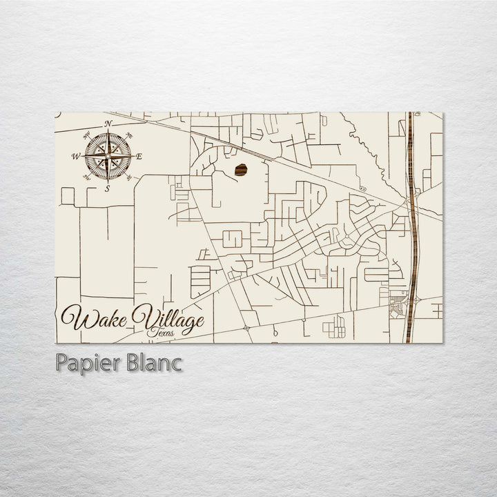 Wake Village, Texas Street Map