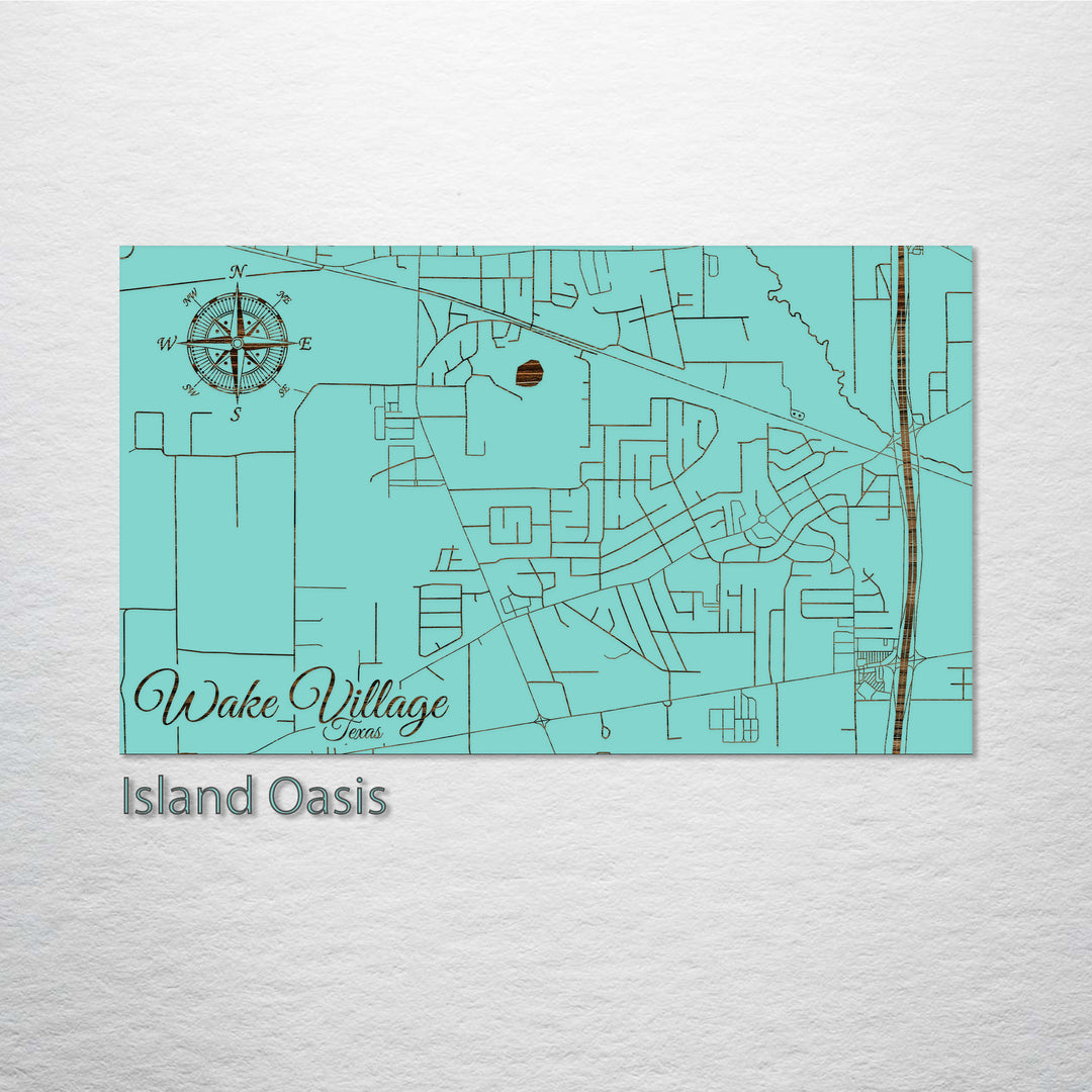 Wake Village, Texas Street Map