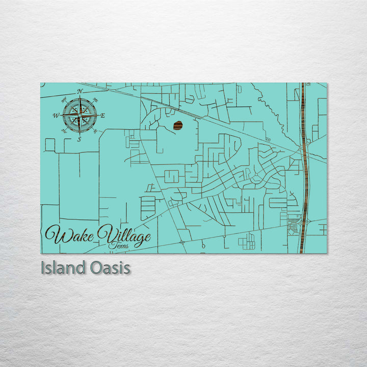 Wake Village, Texas Street Map