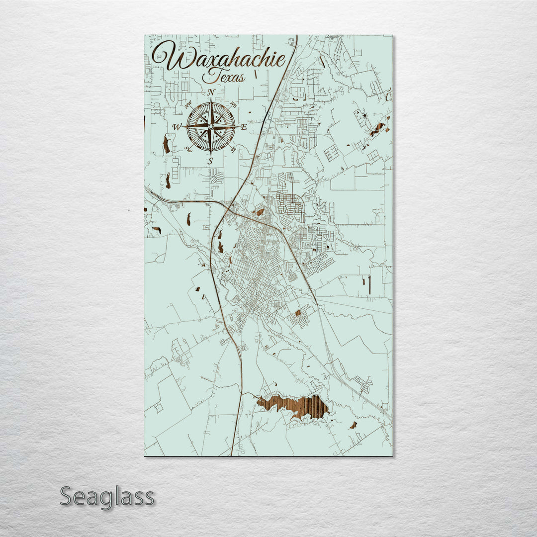 Waxahachie, Texas Street Map