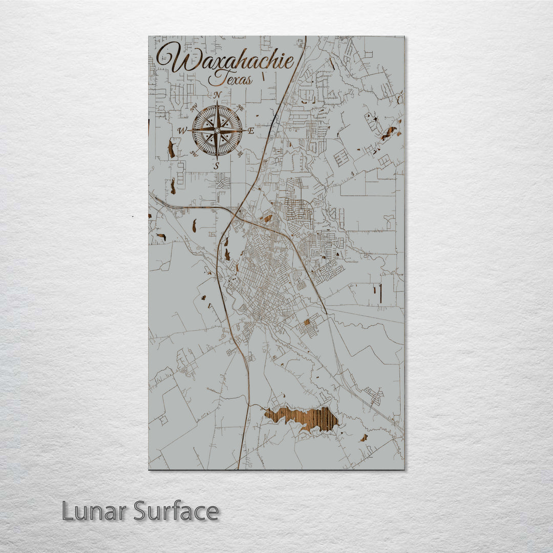 Waxahachie, Texas Street Map