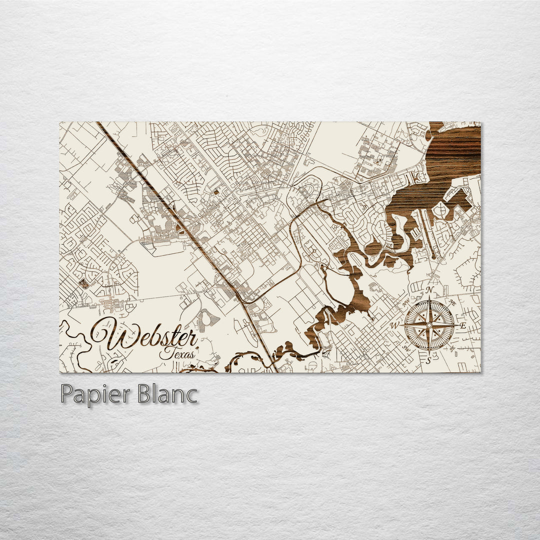 Webster, Texas Street Map