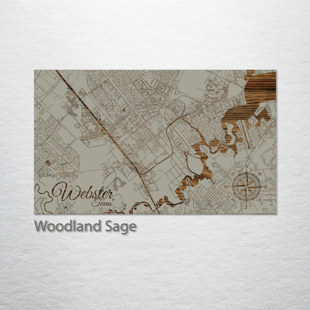 Webster, Texas Street Map