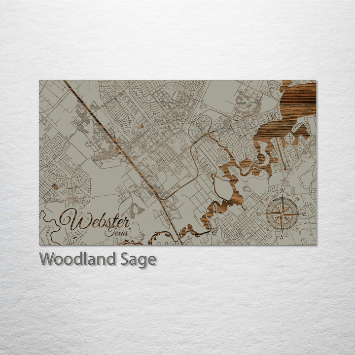 Webster, Texas Street Map