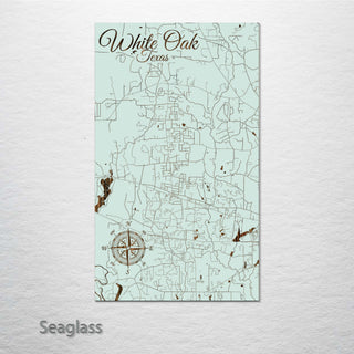 White Oak, Texas Street Map