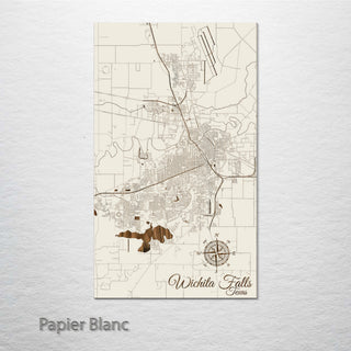 Wichita Falls, Texas Street Map