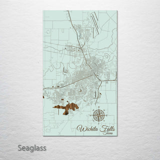 Wichita Falls, Texas Street Map