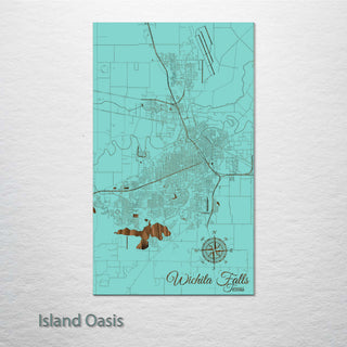 Wichita Falls, Texas Street Map