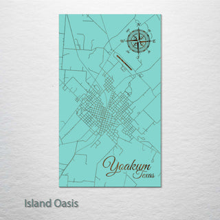 Yoakum, Texas Street Map