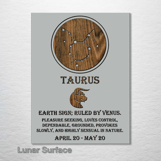 Taurus Zodiac - Fire & Pine