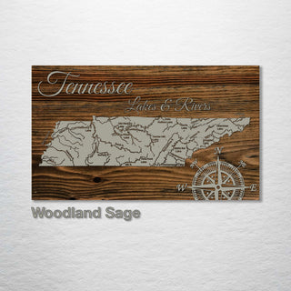 Tennessee Lakes & Rivers - Fire & Pine