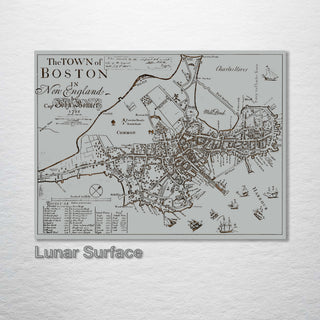 The Town of Boston in New England 1722 - Fire & Pine