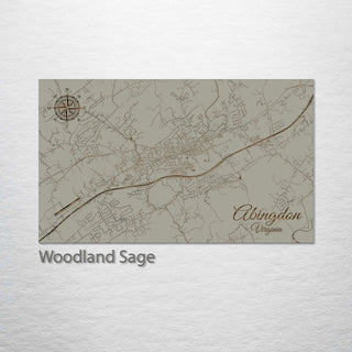 Abingdon, Virginia Street Map