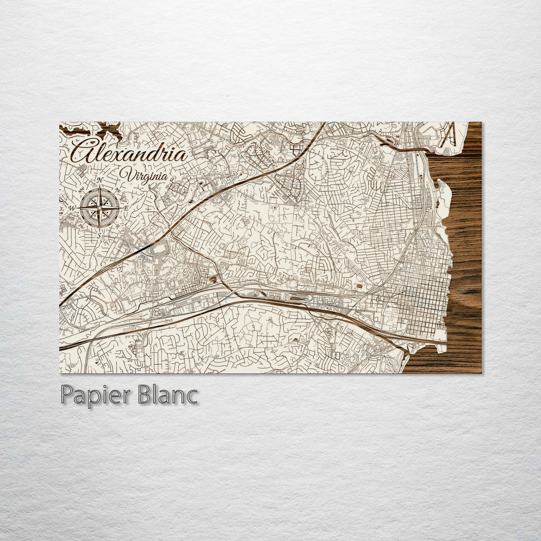 Alexandria, Virginia Street Map