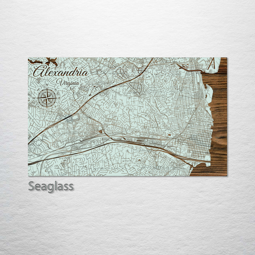 Alexandria, Virginia Street Map