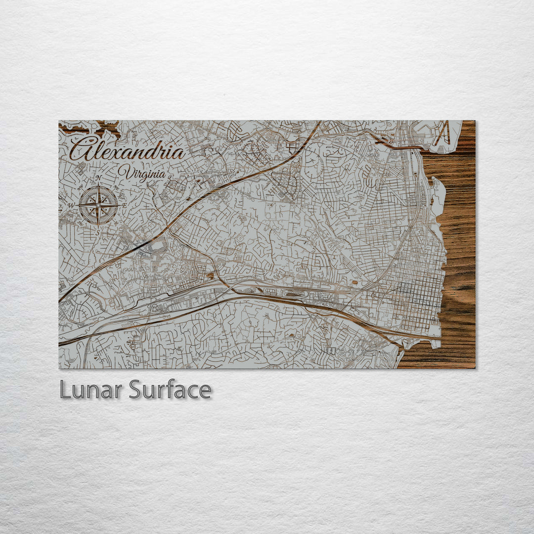 Alexandria, Virginia Street Map