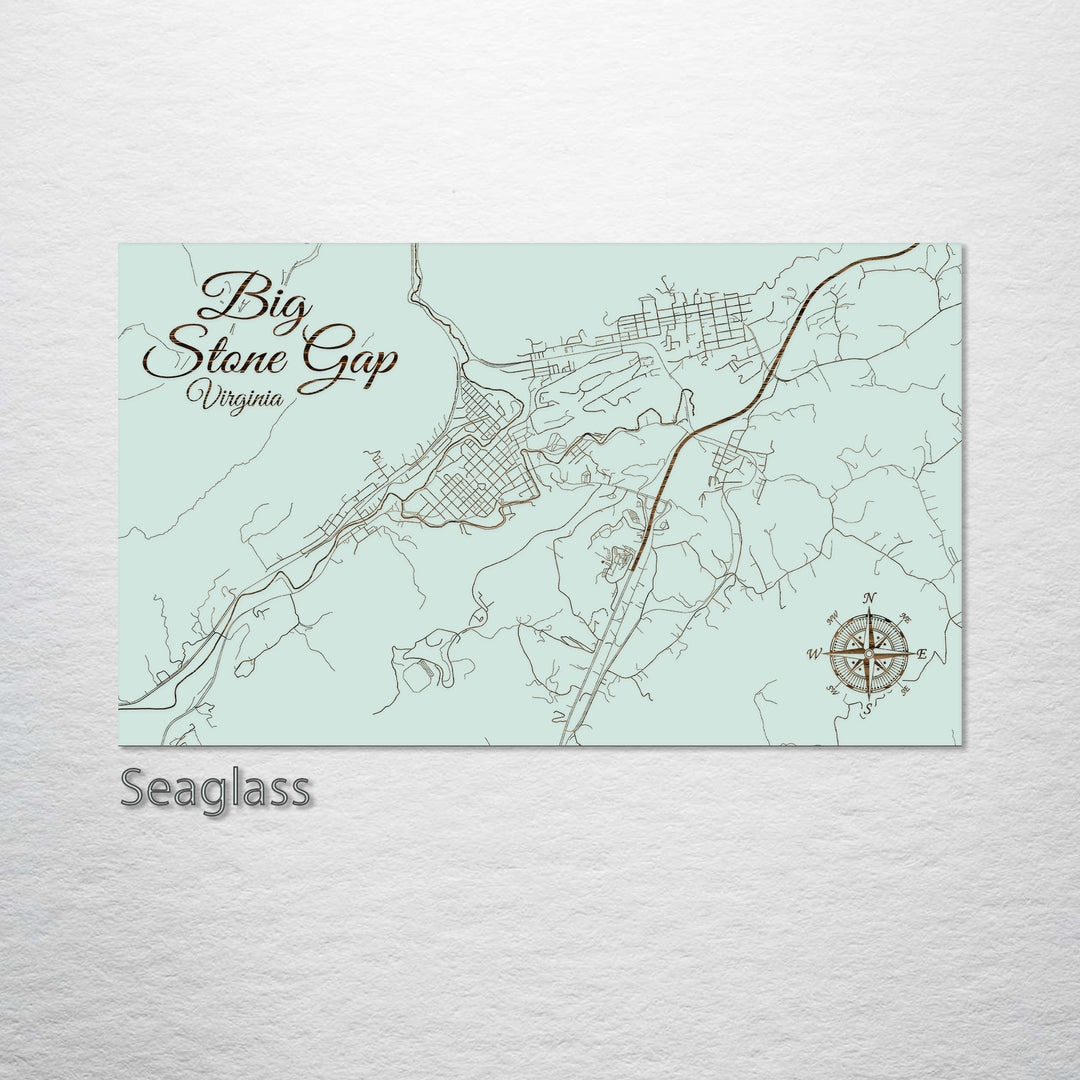 Big Stone Gap, Virginia Street Map