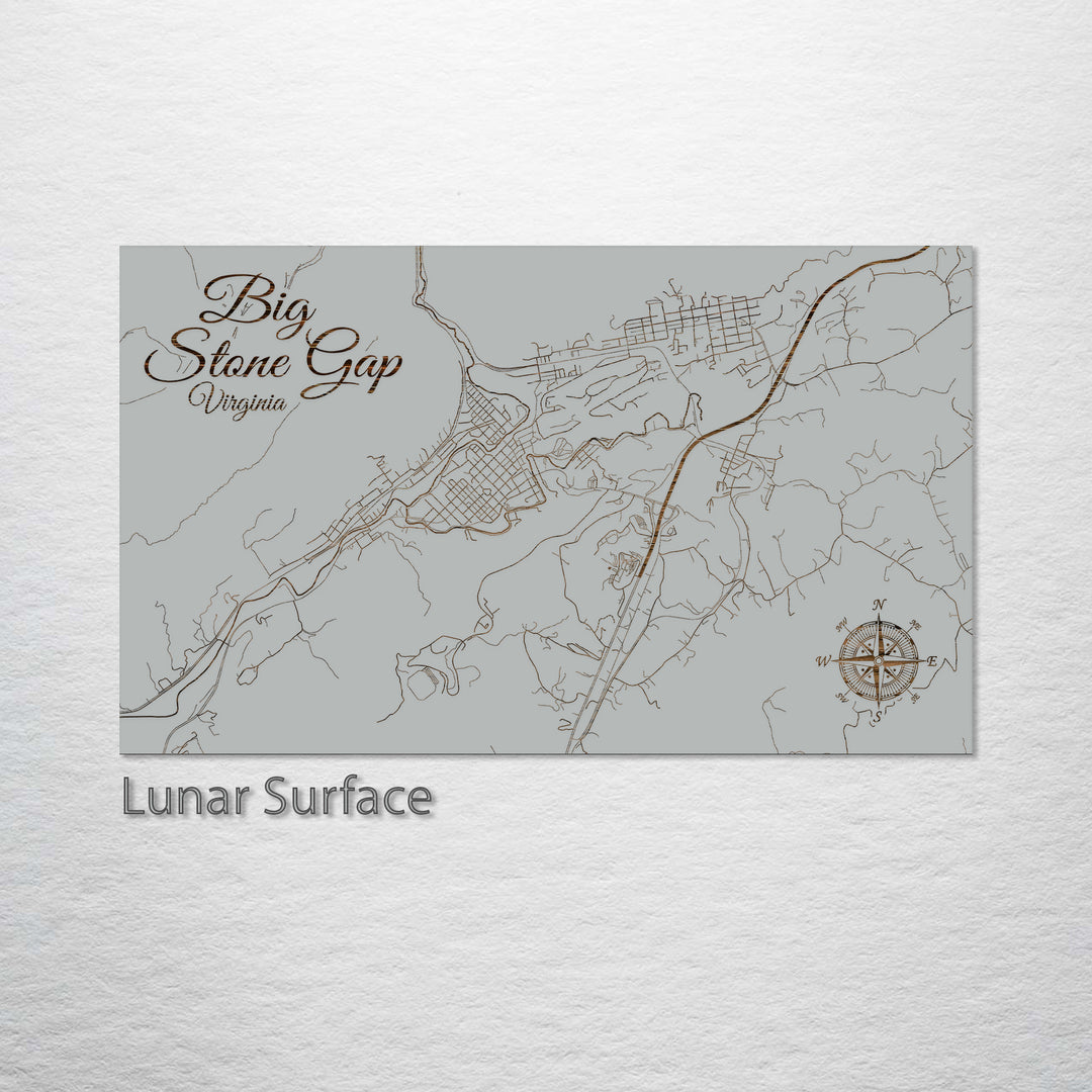 Big Stone Gap, Virginia Street Map