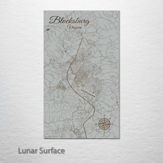 Blacksburg, Virginia Street Map