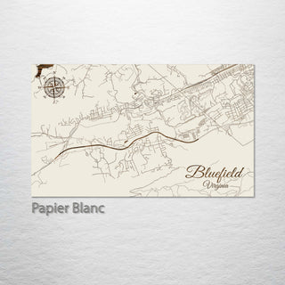 Bluefield, Virginia Street Map