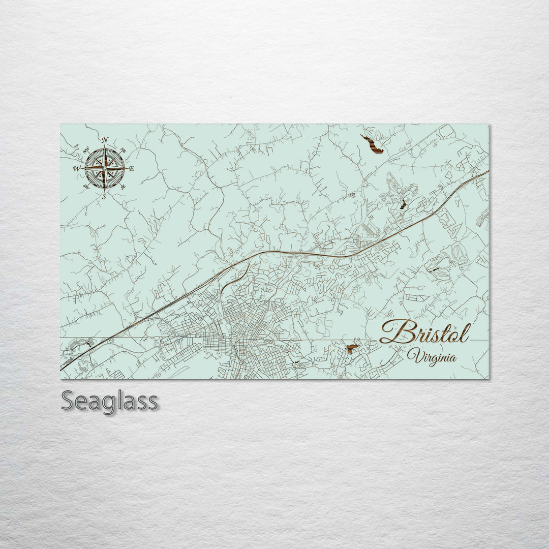 Bristol, Virginia Street Map